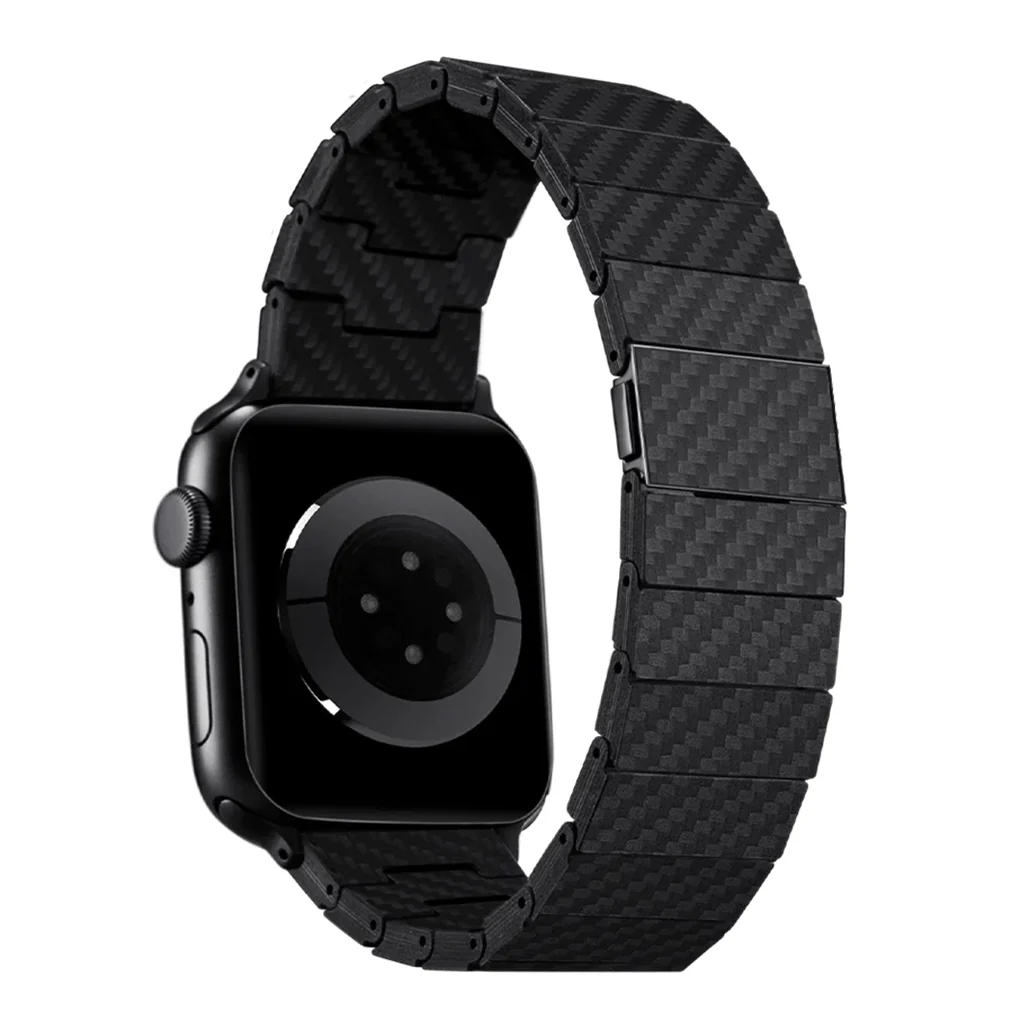 Pitaka Modern Aramid Carbon Fiber Watch Band For Apple Watch | 40mm-41mm-42mm-44mm-45mm-49mm - Image 2