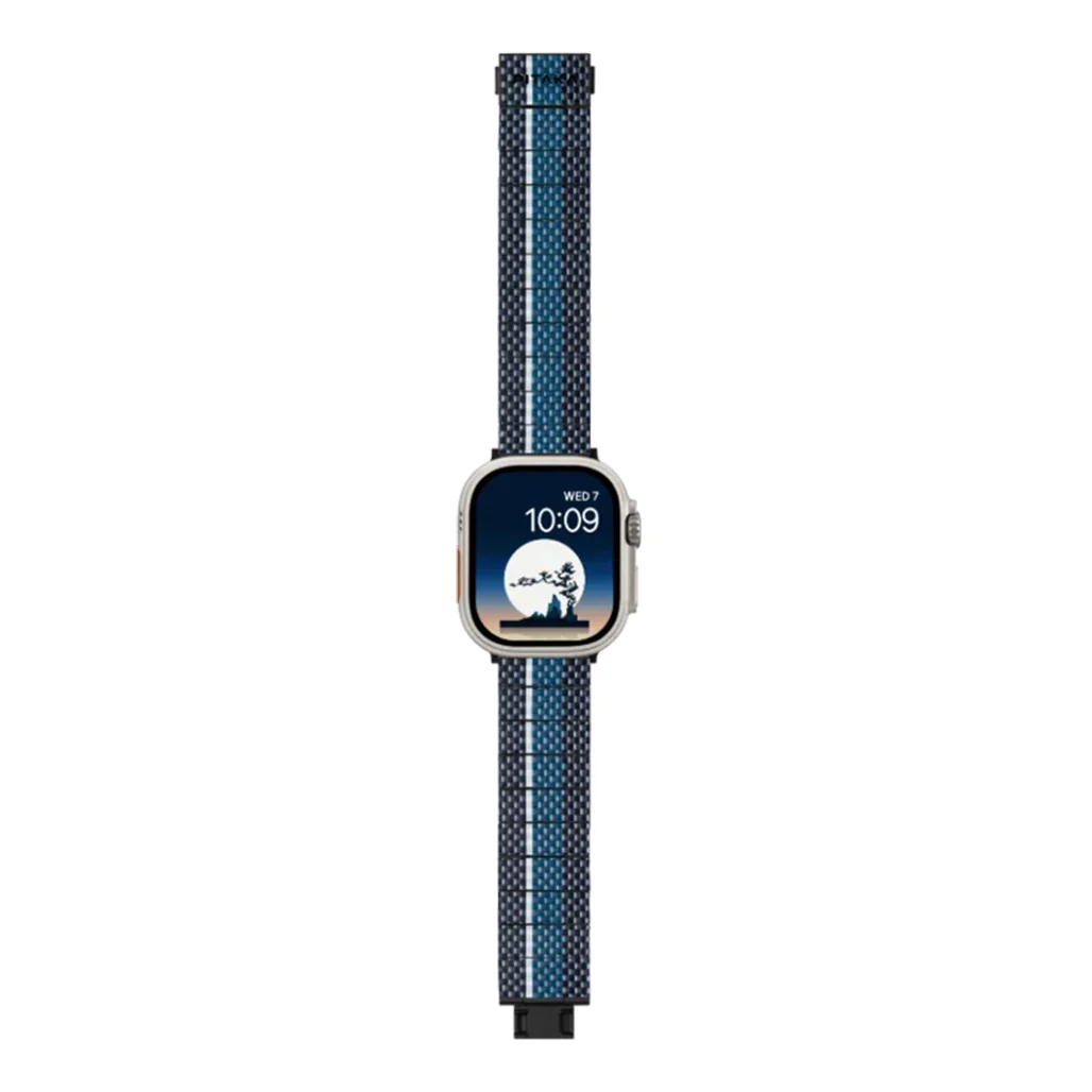 Pitaka Poetry of Things - Moon Aramid Carbon Fiber Watch Band For Apple Watch | 40mm-41mm-42mm-44mm-45mm-49mm - Image 4