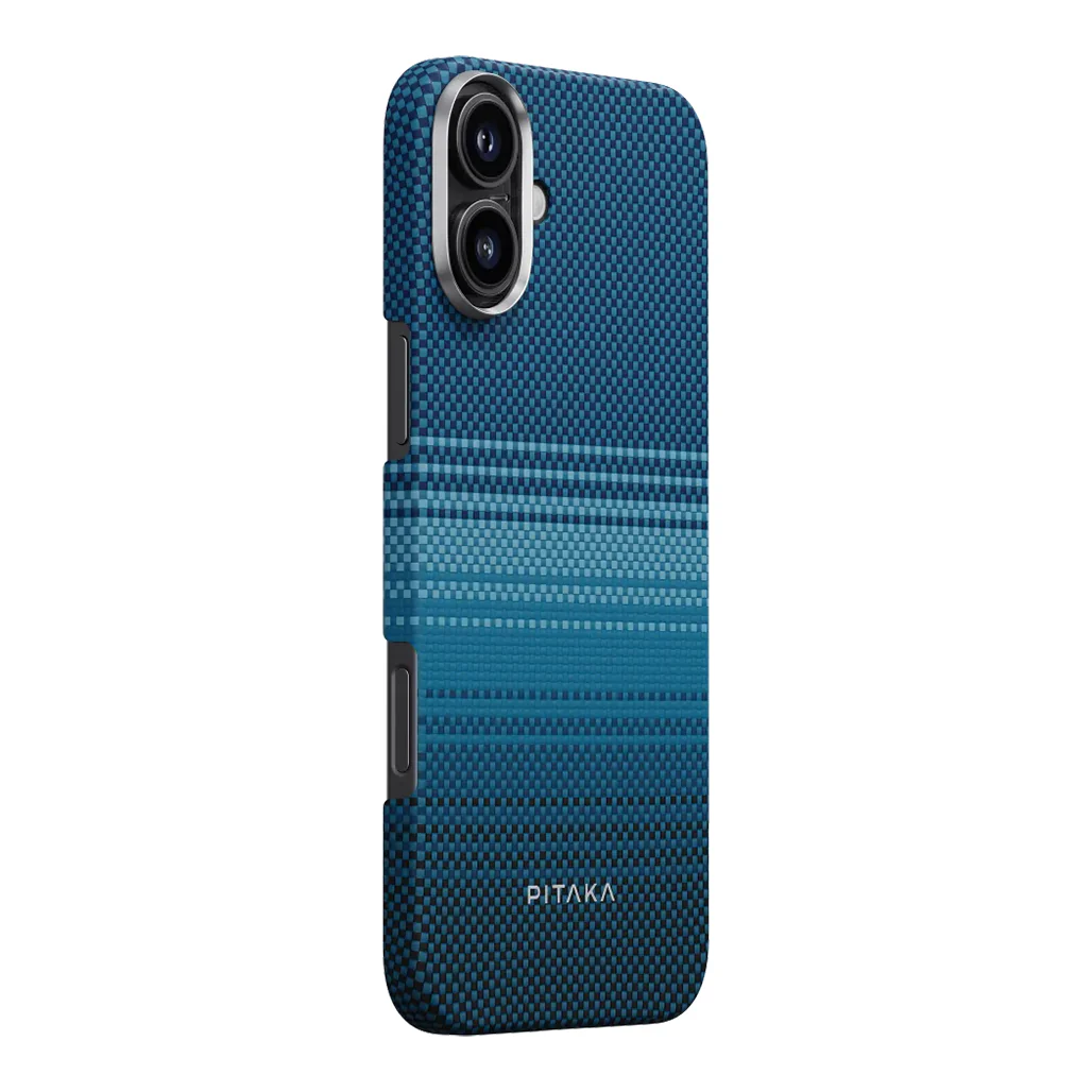 Pitaka Sunset Moonrise Tactile Woven Case for iPhone 16 | Slim & MagSafe Compatible - Image 6