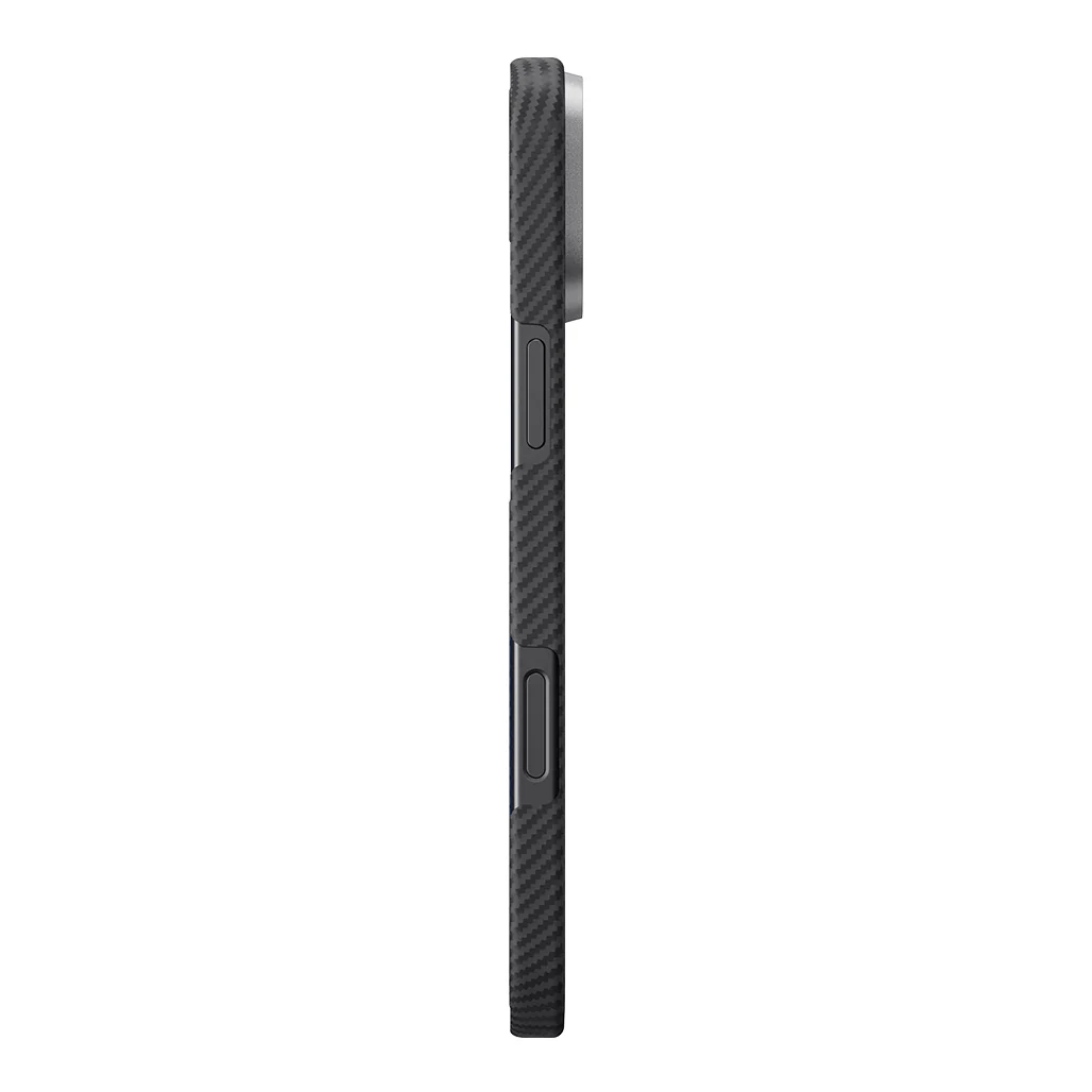 Pitaka Ultra-Slim Case for iPhone 16 Plus – Black/Grey - Image 4