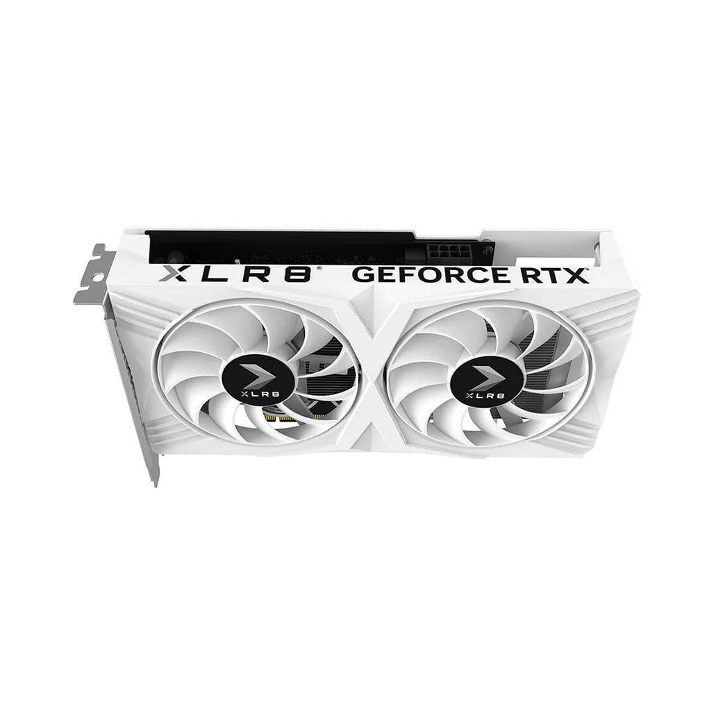 PNY GeForce RTX 4060 8GB OC XLR8 VERTO DF White Edition - Image 3