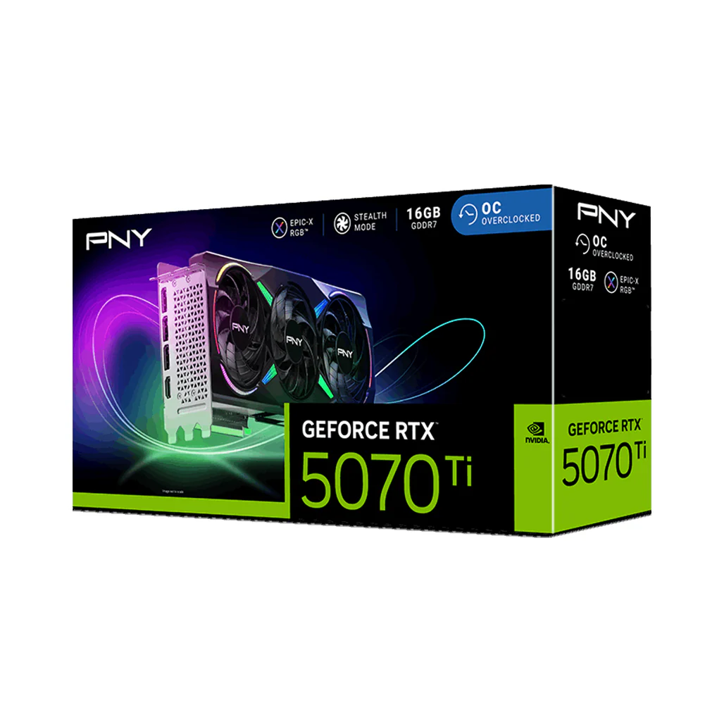 PNY GeForce RTX 5070Ti 16GB OC PCIE 5.0 - Image 10