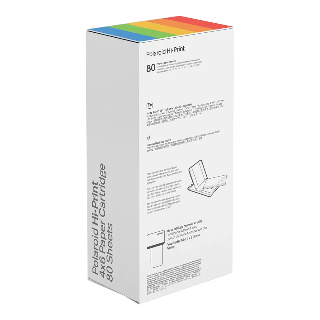 Polaroid Hi-Print 4x6 Photo Paper Cartridges – 80 Sheets - Image 3