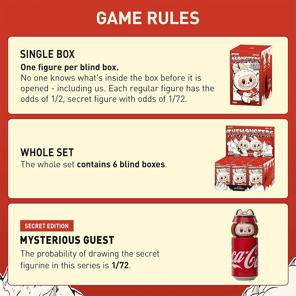POP MART Labubu The Monsters Coca-Cola Blind Box | Collectible Vinyl Figure Series - Image 4