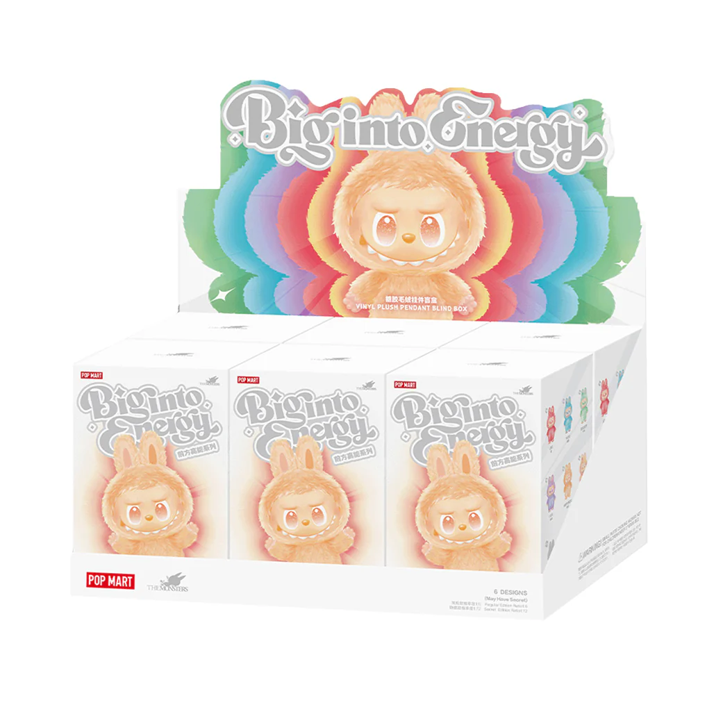 POP MART Labubu THE MONSTERS Big into Energy Series – Vinyl Plush Pendant Blind Box - Image 2
