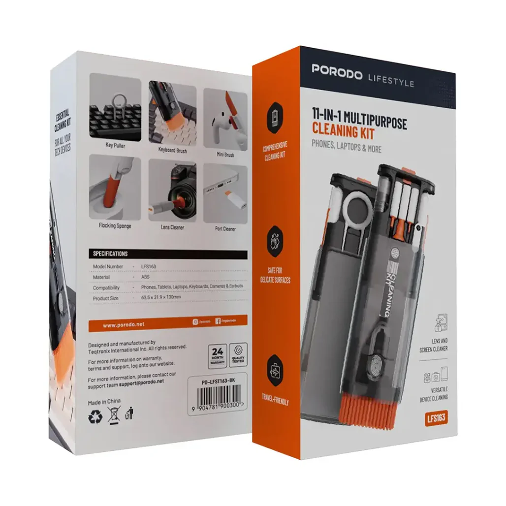 Porodo 11-In-1 Cleaning Kit - Image 4