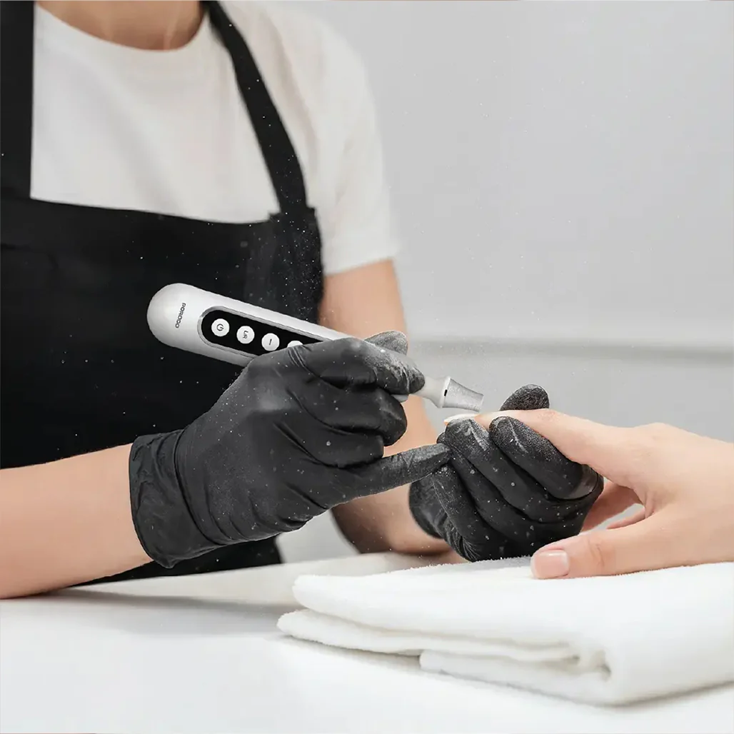 Porodo 8-In-1 Rechargeable Electric Nail Drill with Manicure and Pedicure - Image 4
