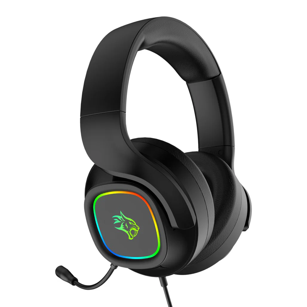 Porodo Gaming PDX418 RGB Headphone with Detachable Microphone - Image 2