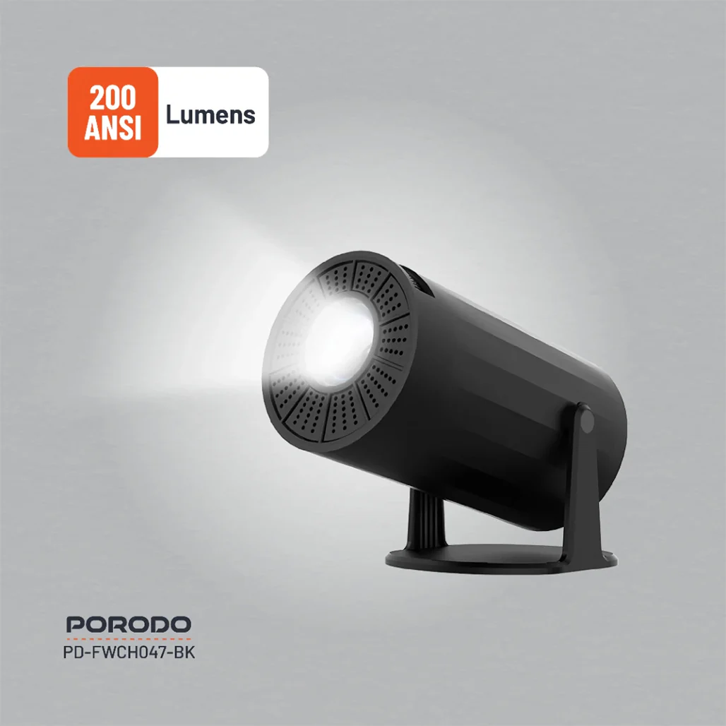 Porodo Gaming Projector with Wireless Controllers - Black - Image 7