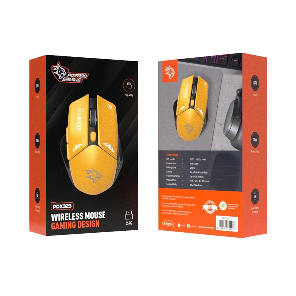 Porodo Gaming Wireless Mouse - Image 20