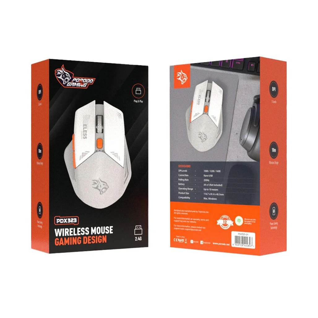 Porodo Gaming Wireless Mouse - Image 8