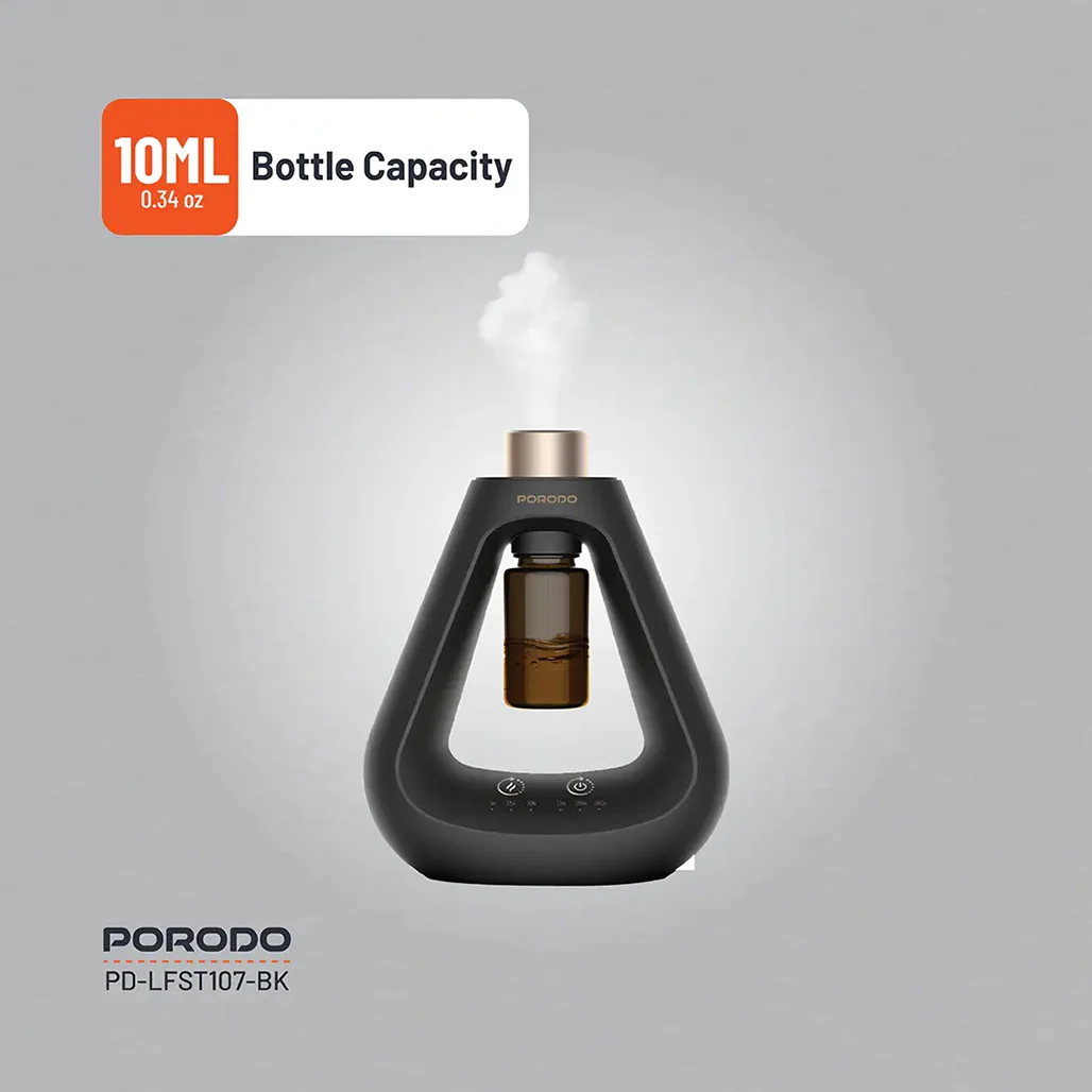 Porodo Lifestyle Aroma Sphere Waterless Diffuser – Long-Lasting Aromatherapy for Any Space - Image 3