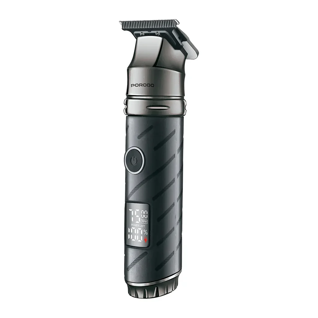 Porodo Lifestyle Edgemaster T-Blade Trimmer & Shaver - Black - Image 2