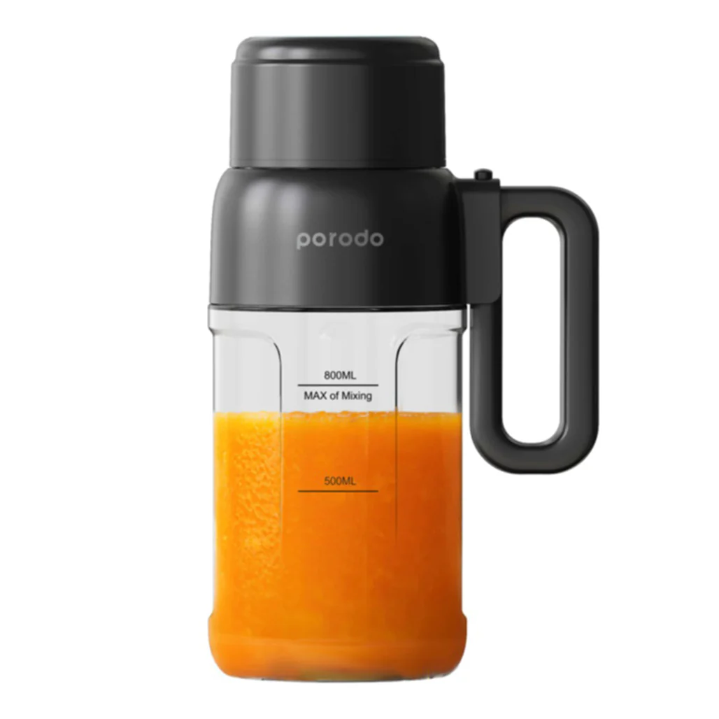Porodo LifeStyle Jumbo Portable Juicer Blender with Straw 800mL 120W - Image 2