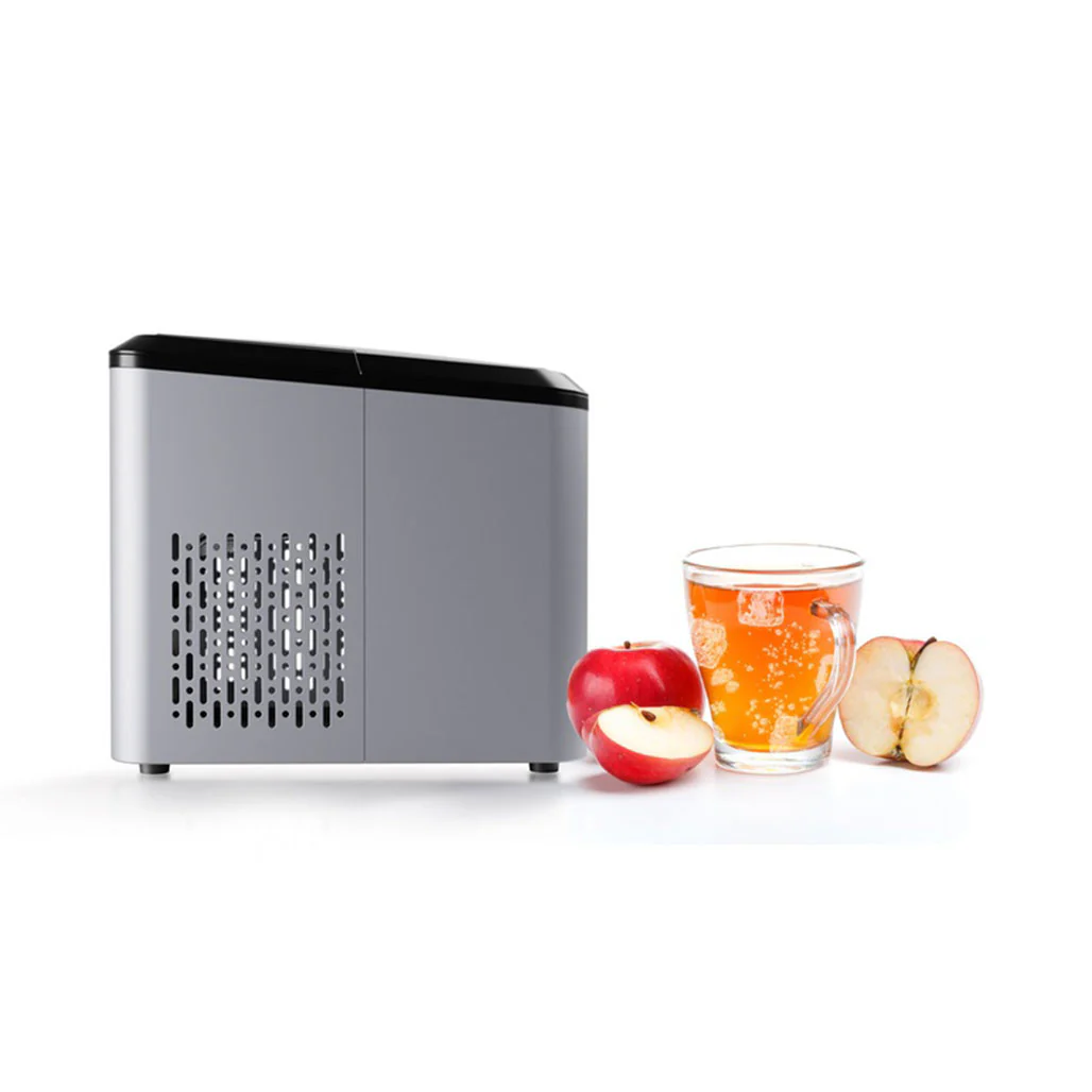 Porodo Lifestyle Portable Outdoor Ice Cube Machine 2.2L 12kg - PD-LSICMV2-BK - Image 2