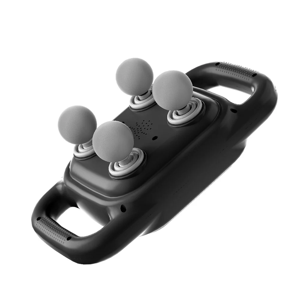 Porodo Lifestyle Quad Comfort Massager – Ultimate Full-Body Relaxation in Sleek Black
