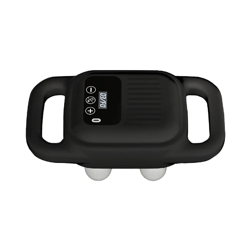 Porodo Lifestyle Quad Comfort Massager – Ultimate Full-Body Relaxation in Sleek Black - Image 4