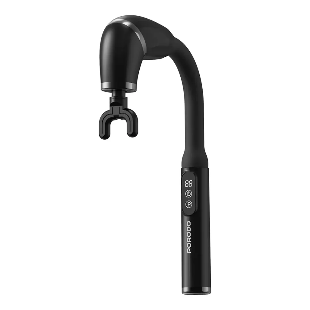 Porodo Lifestyle U-Shaped Handle 4-Head Deep Massager - Image 2