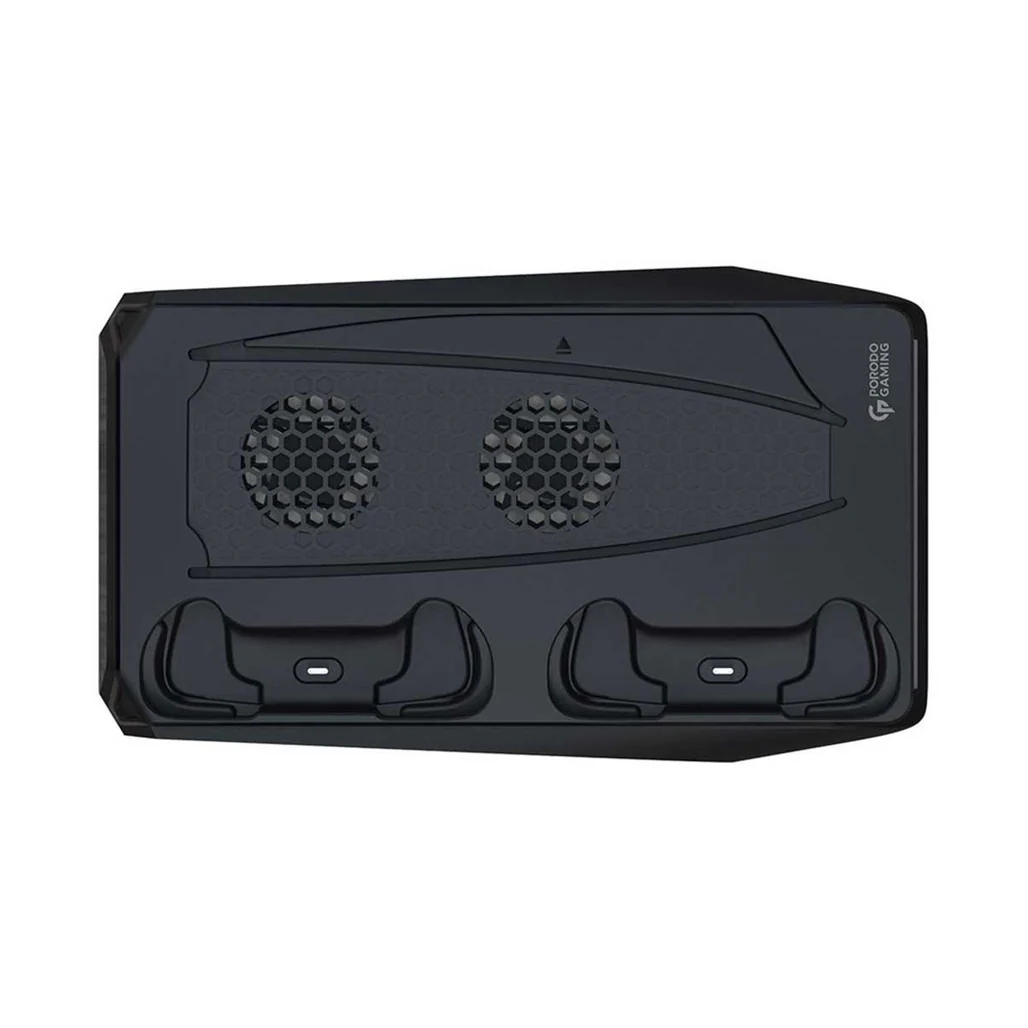 Porodo PDX116-BK Gaming PS5 Cooling And Charging Hub With Built-in Speed Touch Control - Image 4