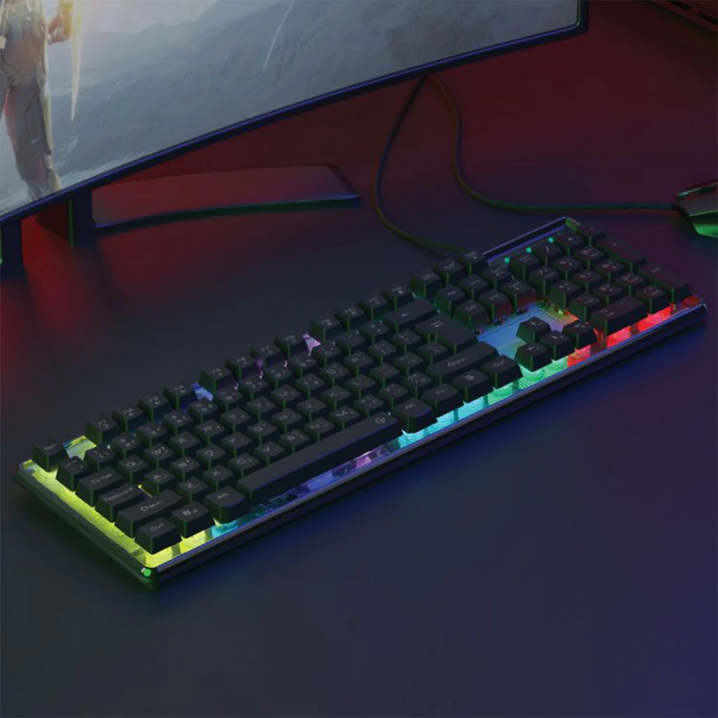 Porodo PDX216 - Porodo Gaming Lucid Wired Gaming Keyboard - Image 3