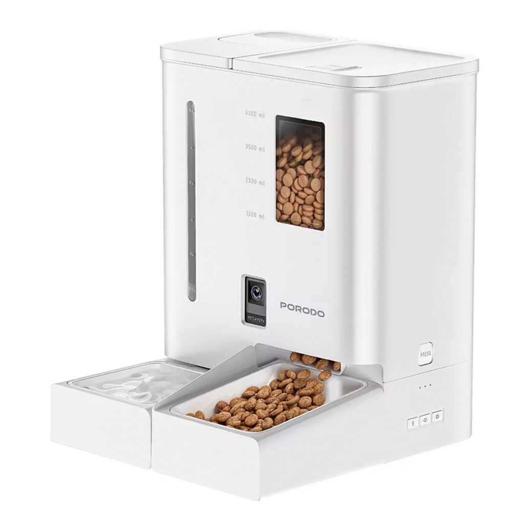 Porodo PetMate Automatic 2-in- 1 Pet Feeder and Water Dispenser - Image 2