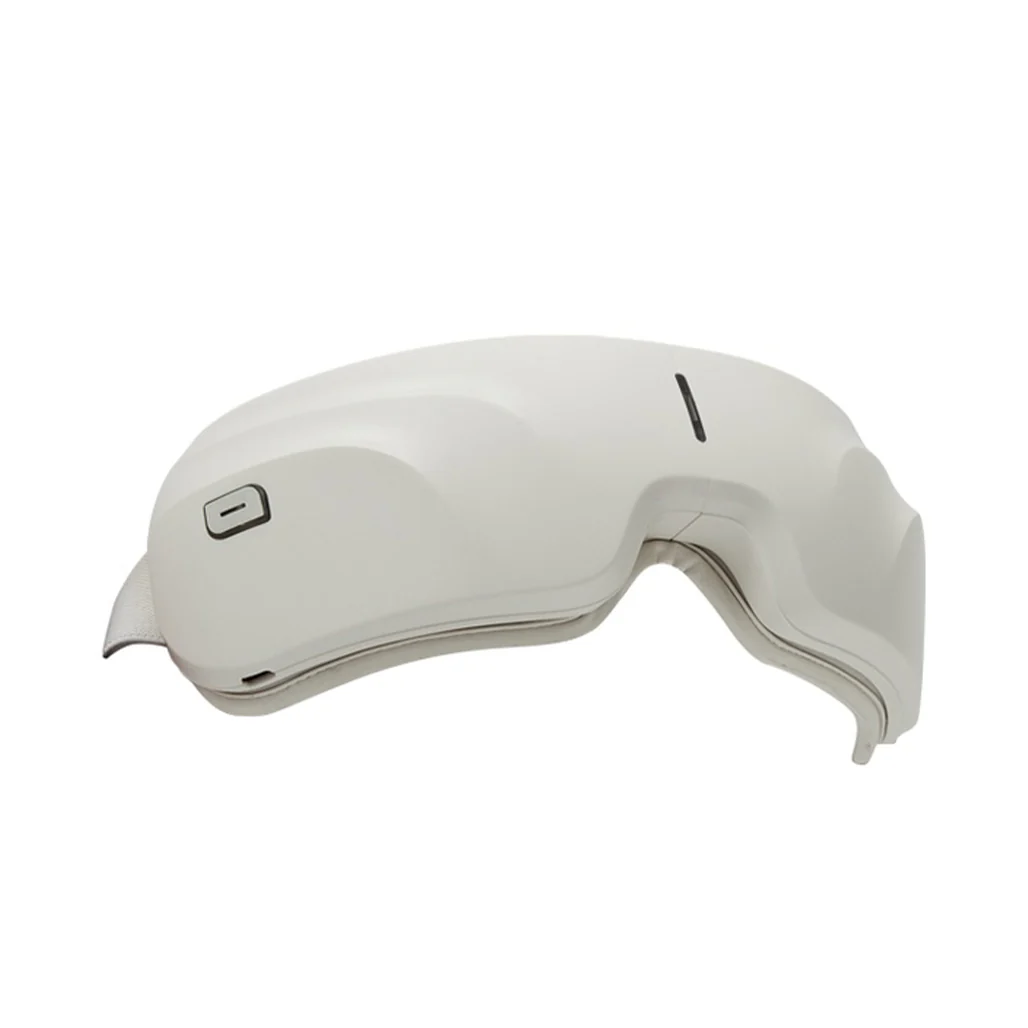 Porodo Rechargeable Eye Massager With Heat & Bluetooth Music | PD-IMS5MD-WH - Image 2