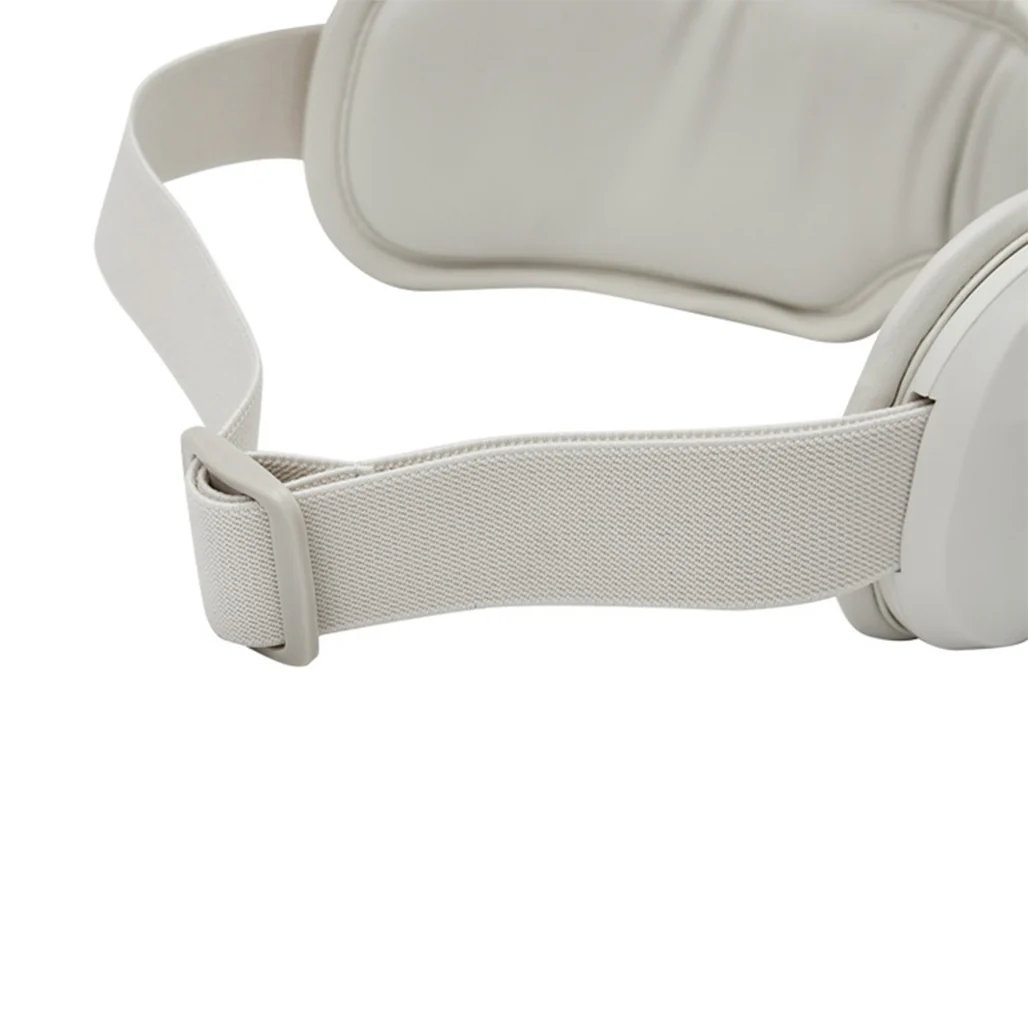 Porodo Rechargeable Eye Massager With Heat & Bluetooth Music | PD-IMS5MD-WH - Image 6