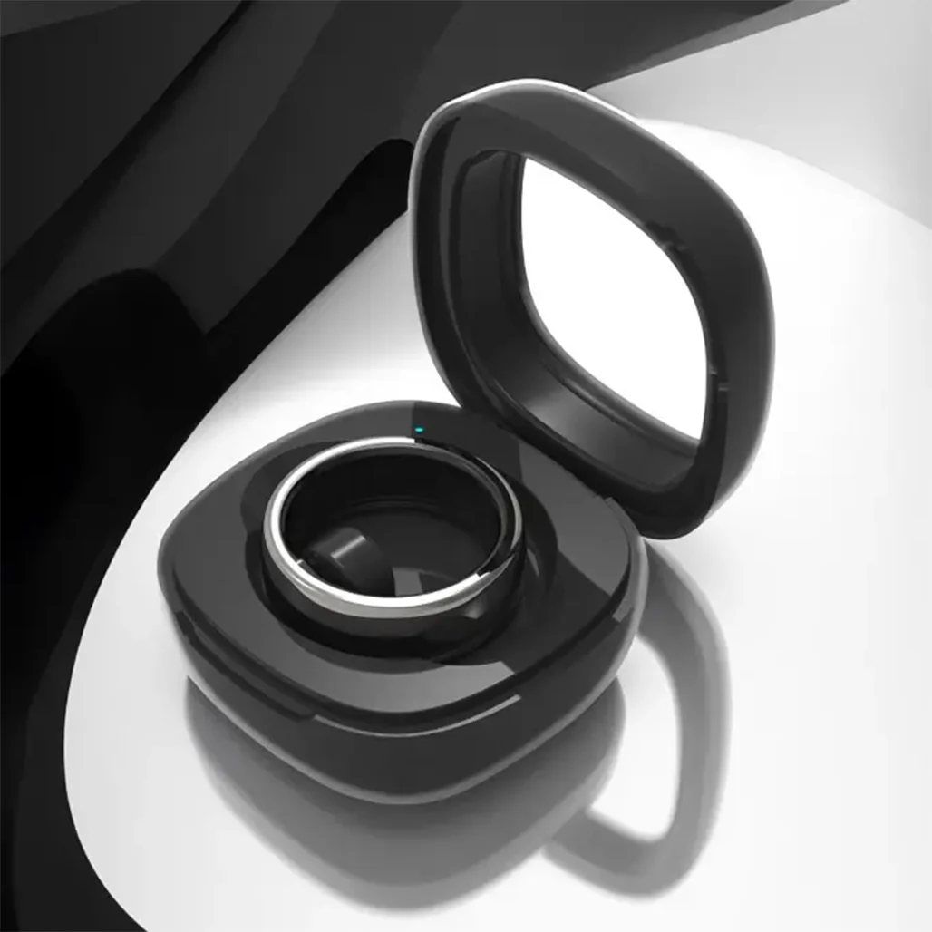Porodo Smart Wearable Ring Size 8 (Small) - Black - Image 3