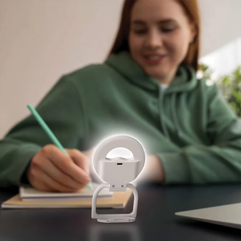 Porodo Snapbright Magnetic LED Fill Light with Adjustable Phone Mount - Image 7