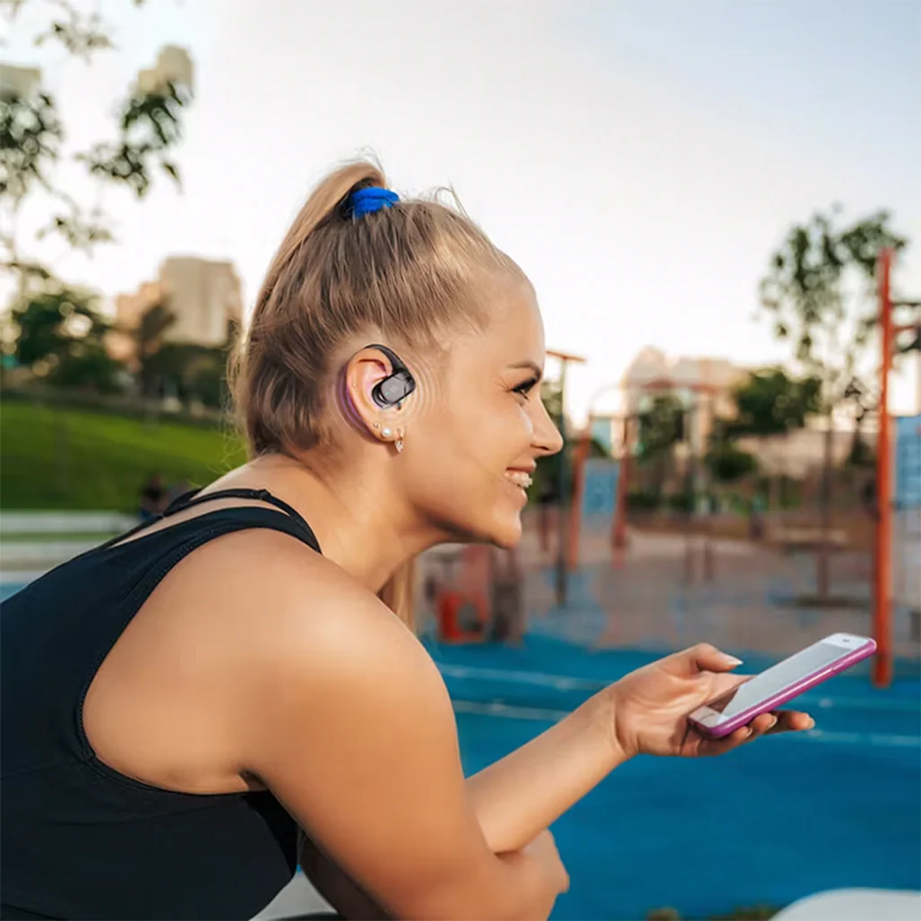 Porodo Soundtec Octopus Open-Ear Wireless Earbuds - Image 4