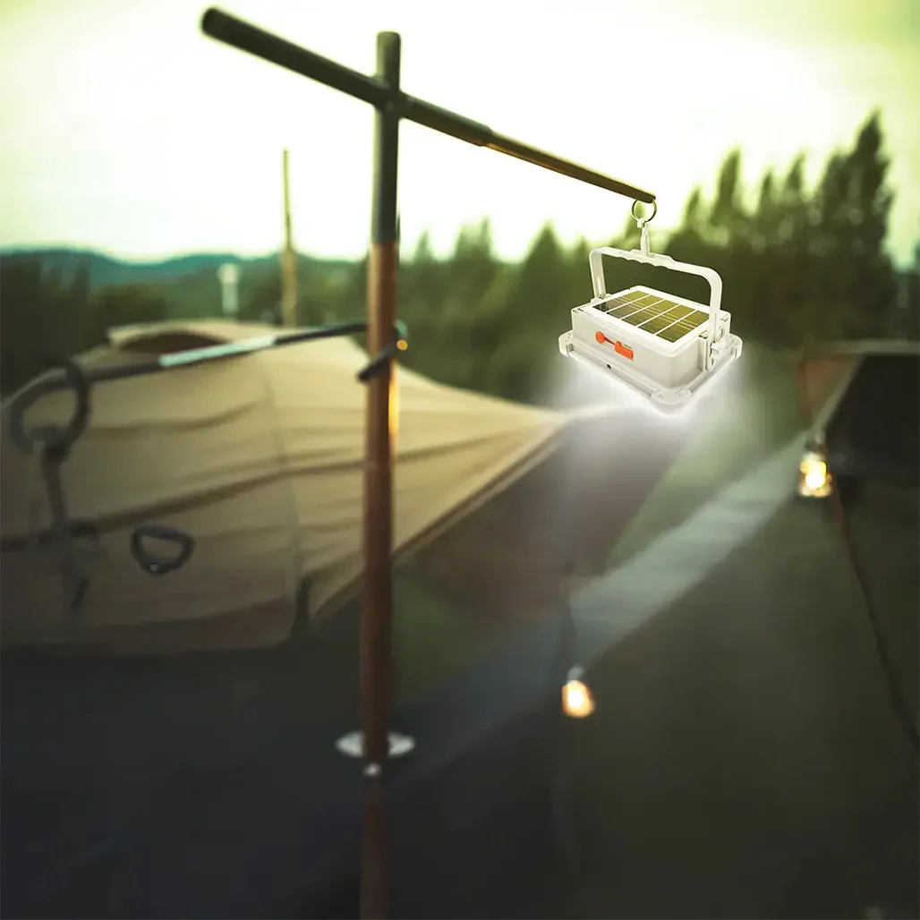 Porodo Sunlite Solar-Powered Rechargeable Outdoor LED Light - Image 6