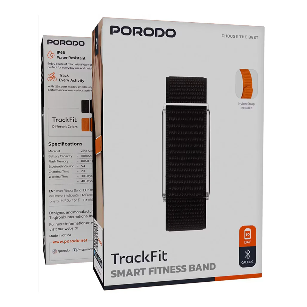 Porodo TrackFit Smart Fitness Band - Image 6