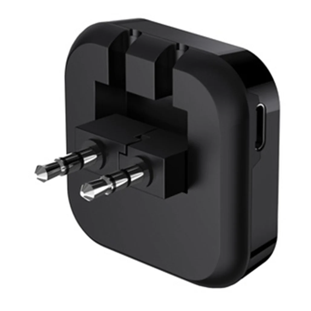 Porodo Wireless Bluetooth Audio Transmitter – Dual 3.5mm Jack, 8 Hours Playtime, Bluetooth 5.0 - Image 2
