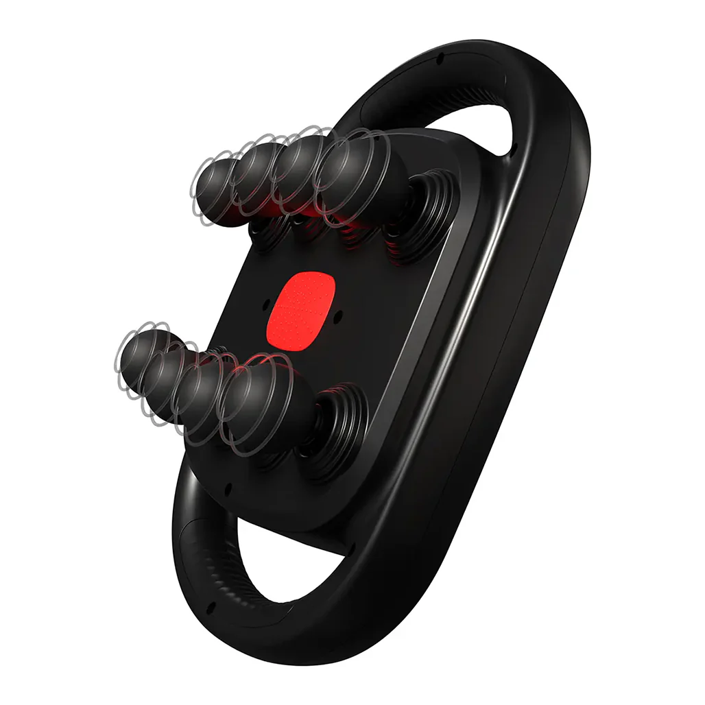 Porodo With 8 massage heads Type-C USB charge cable 1500mAh - Black