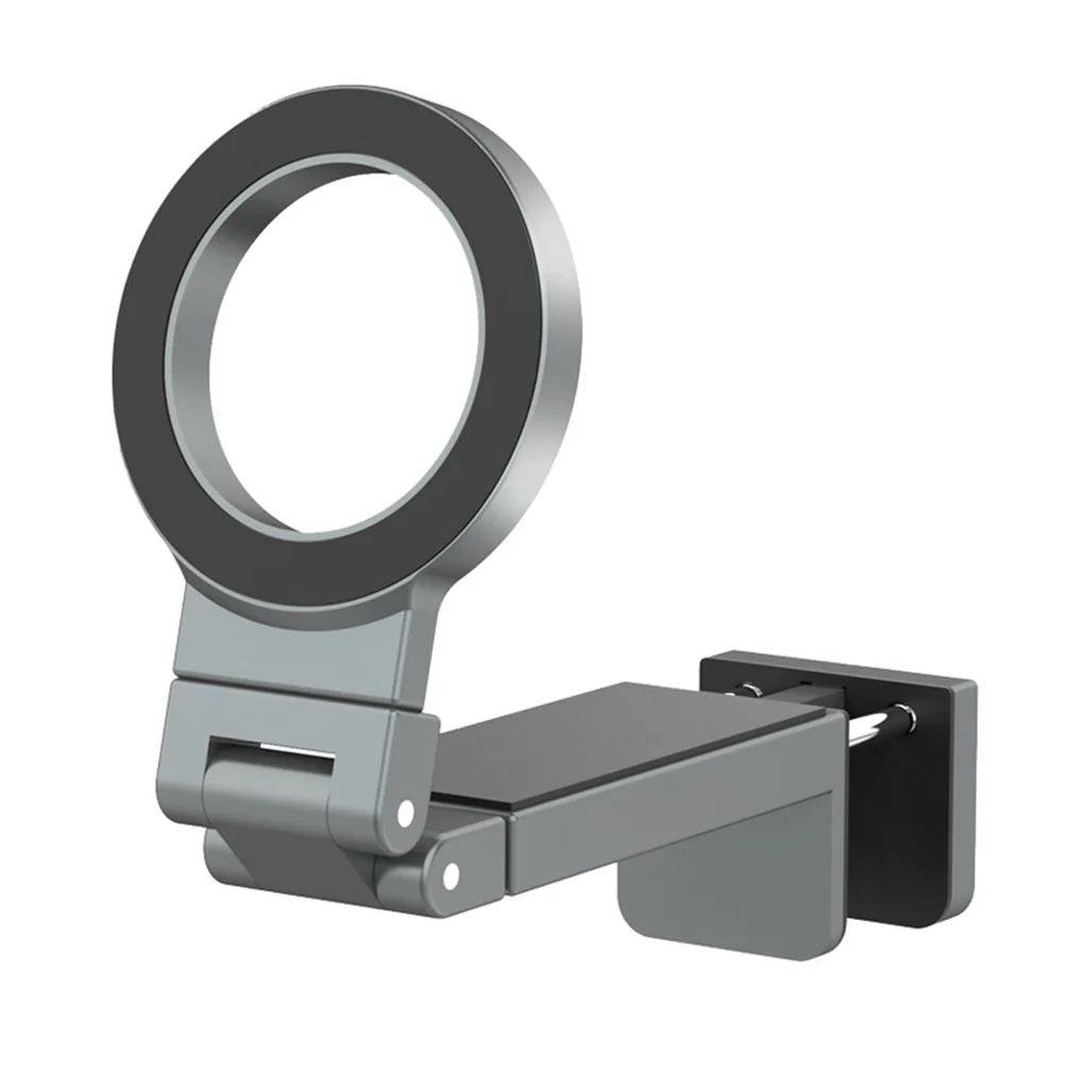 Porodo Zinc Alloy MagSafe Phone Mount - 360° Adjustable, Strong Magnetic Force - Black - Image 3