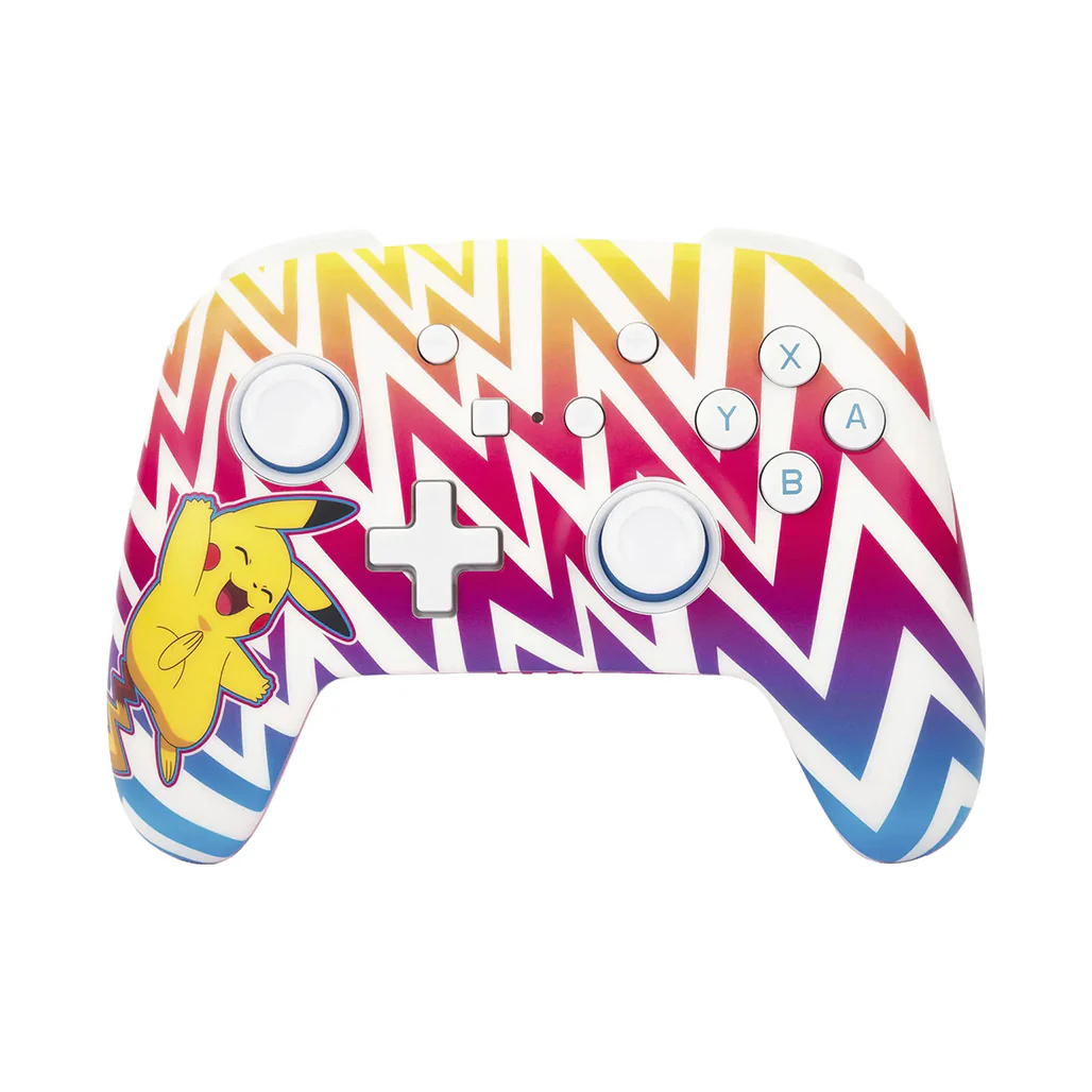 PowerA Enhanced Wireless Controller for Nintendo Switch – Pikachu Vibrant Edition