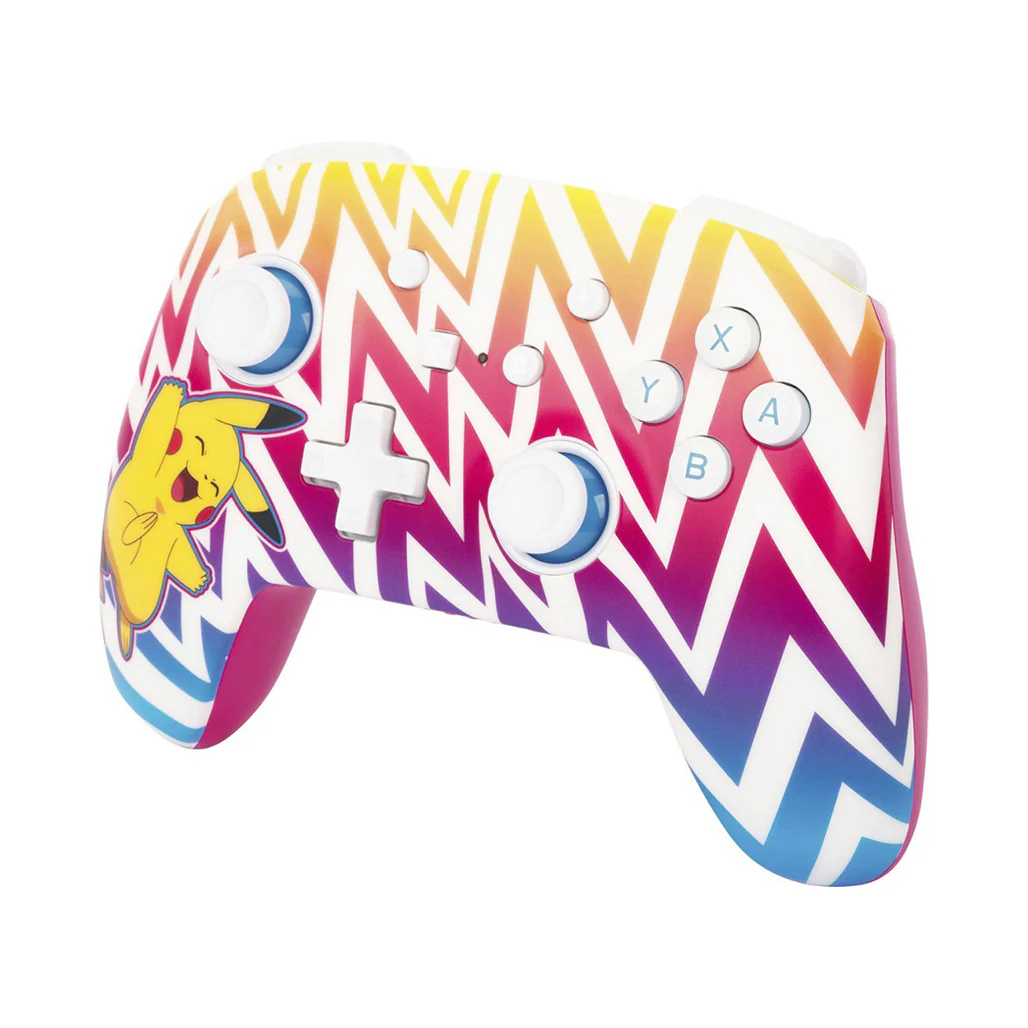 PowerA Enhanced Wireless Controller for Nintendo Switch – Pikachu Vibrant Edition - Image 3