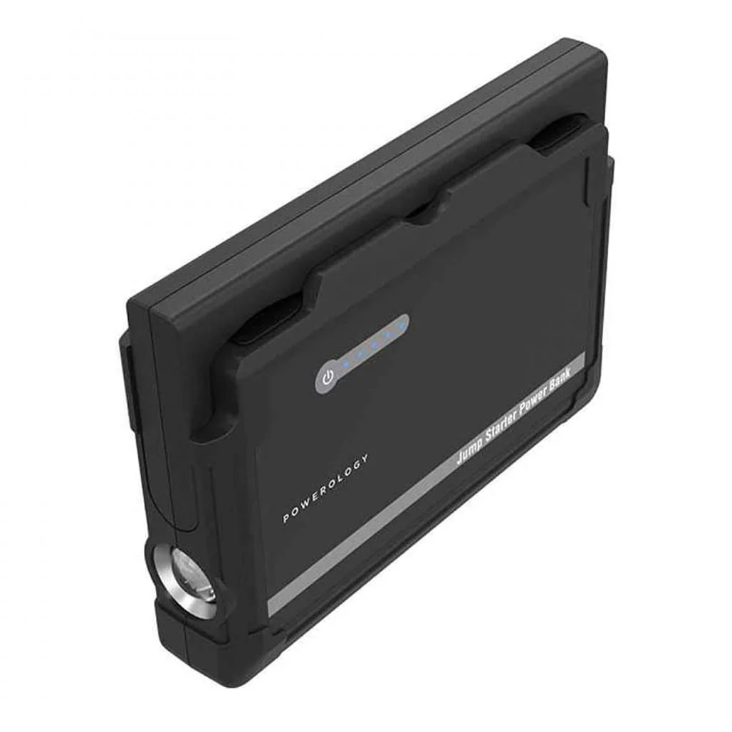 Powerology 25000mAh Multi-Port Jump Start Power Bank - 1000A with LED Flashlight - Image 2