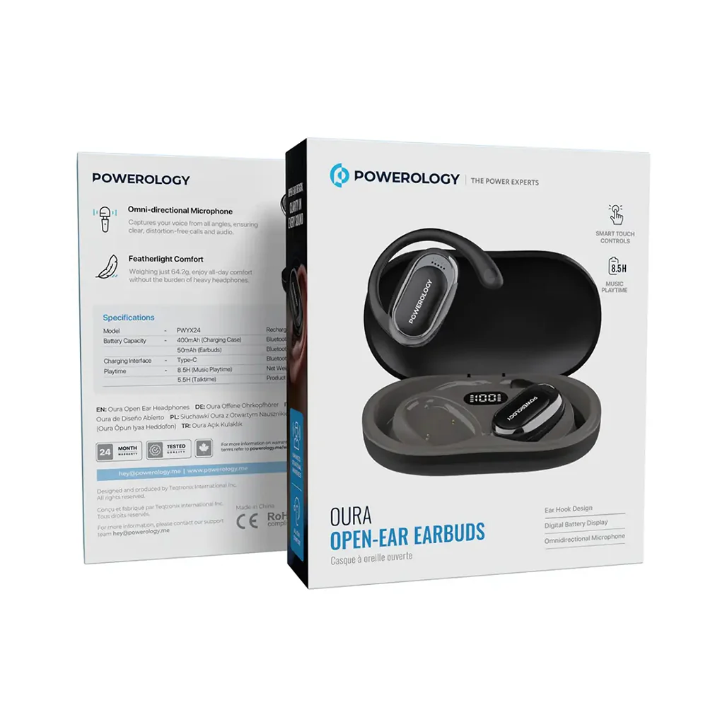 Powerology Oura Open-Ear Earbuds - Image 4