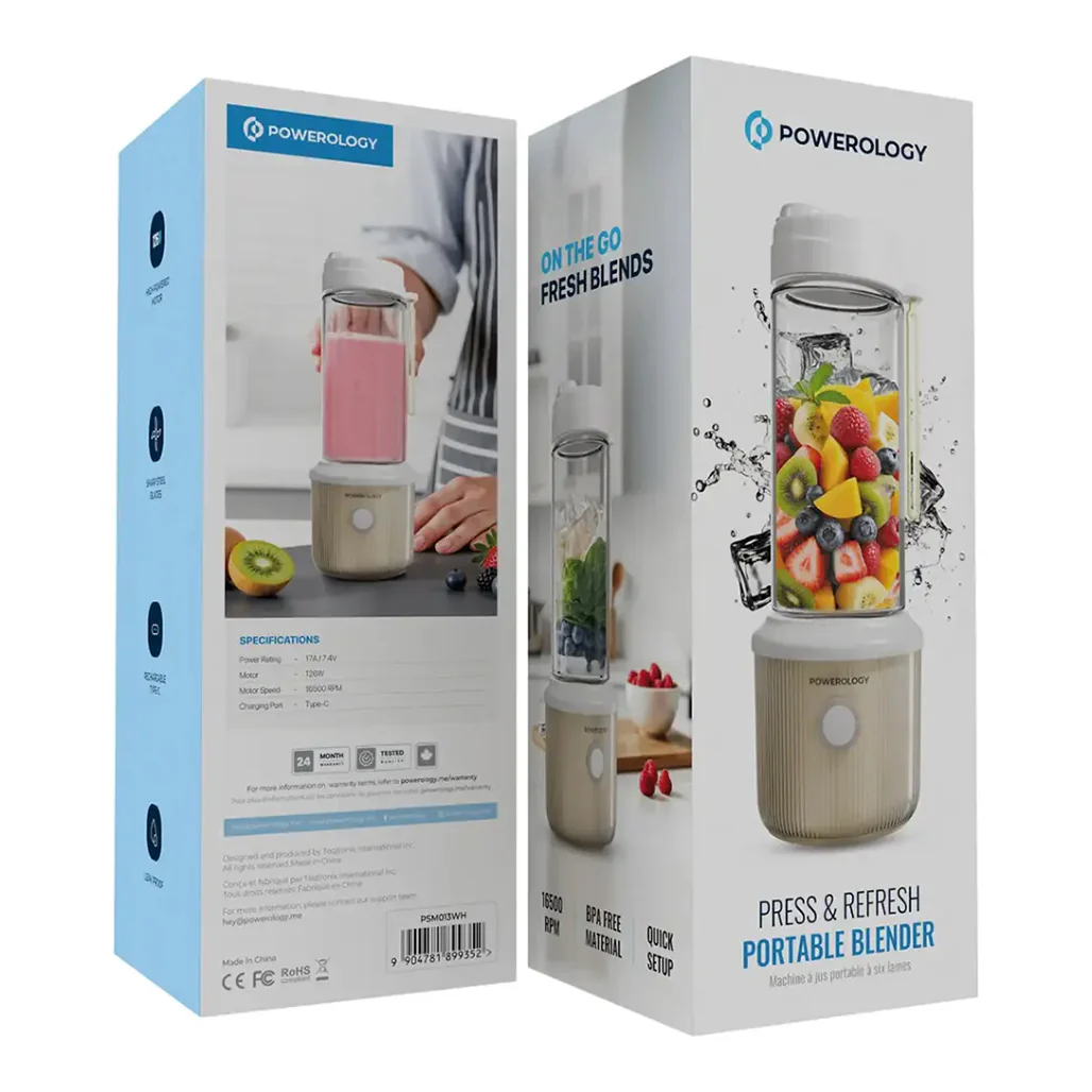 Powerology Press & Refresh Portable Blender - Image 6