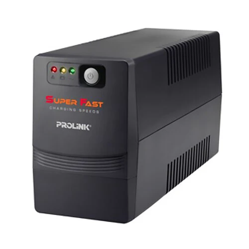 Prolink Pro1201 Super Fast Charging Line Interactive Series UPS - 1200VA