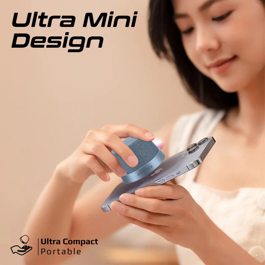 Promate Punch Mini - Bluetooth Speaker with MagSafe Compatibility - Image 4