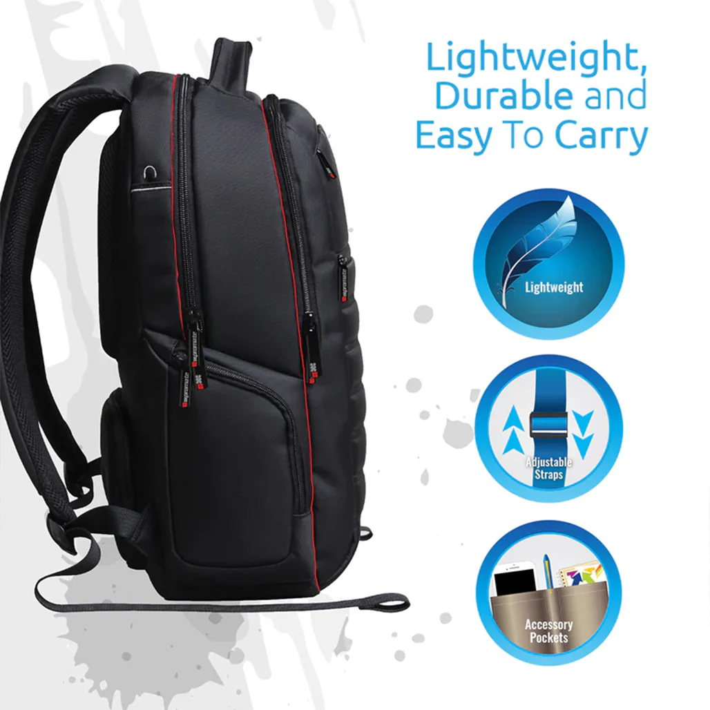 Promate Rebel-BP 15.6" Laptop Backpack - Image 4