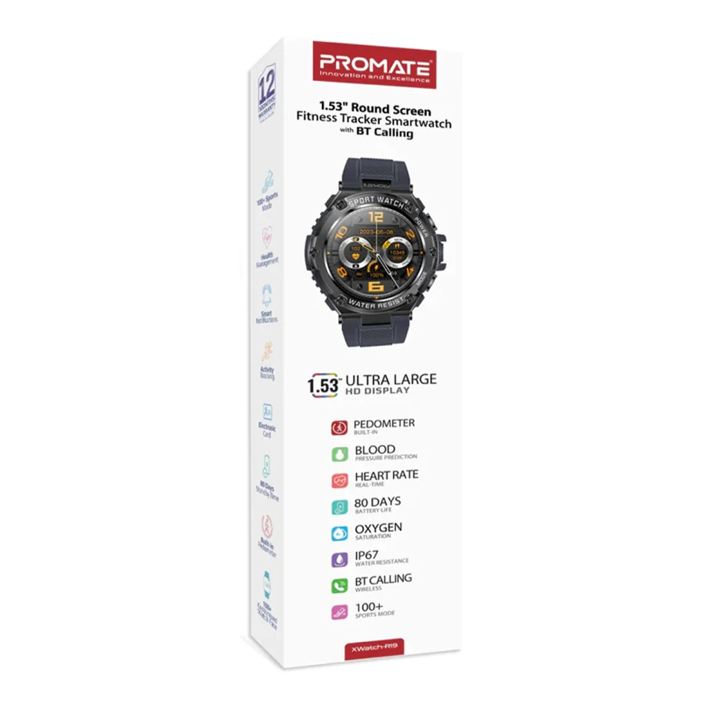 Promate XWatch-R19 Smartwatch - Image 2