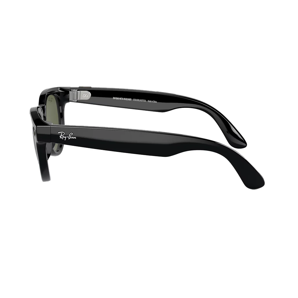 Ray-Ban Meta Headliner Smart Glasses RW4009 – Shiny Black - Image 4