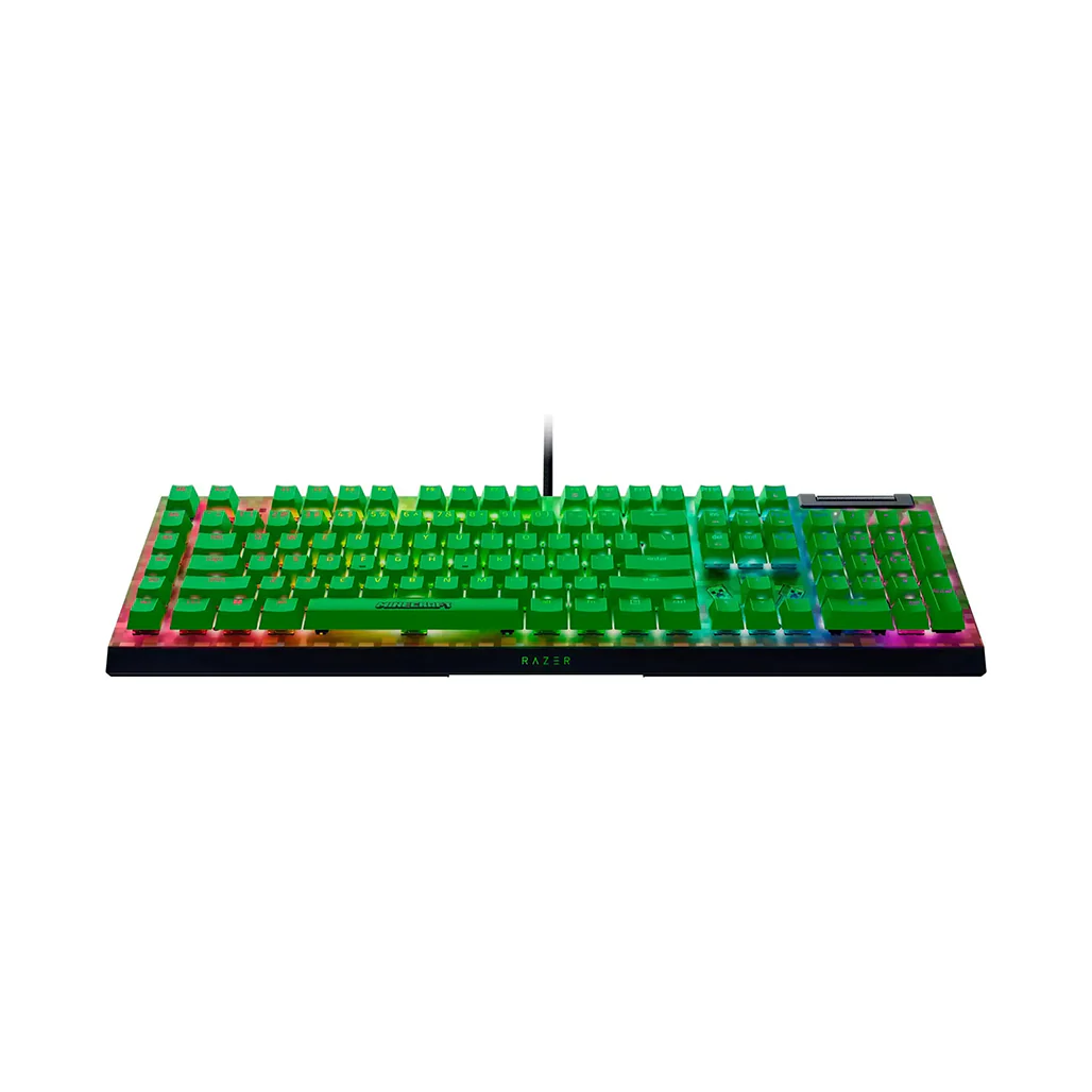 Razer BlackWidow V4 X Minecraft Edition Mechanical Gaming Keyboard – Green Switches - Image 3