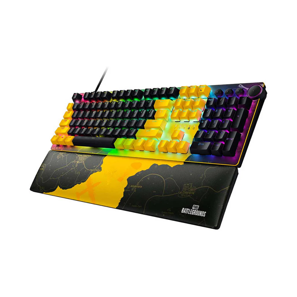 Razer Huntsman V2 Optical Gaming Keyboard – Linear Optical Switch – PUBG: BATTLEGROUNDS Edition - Image 2