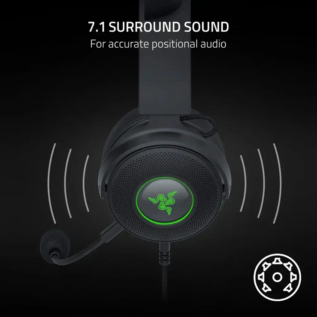 Razer Kraken Kitty V2 PRO - Wired RGB Gaming Headset - Image 8