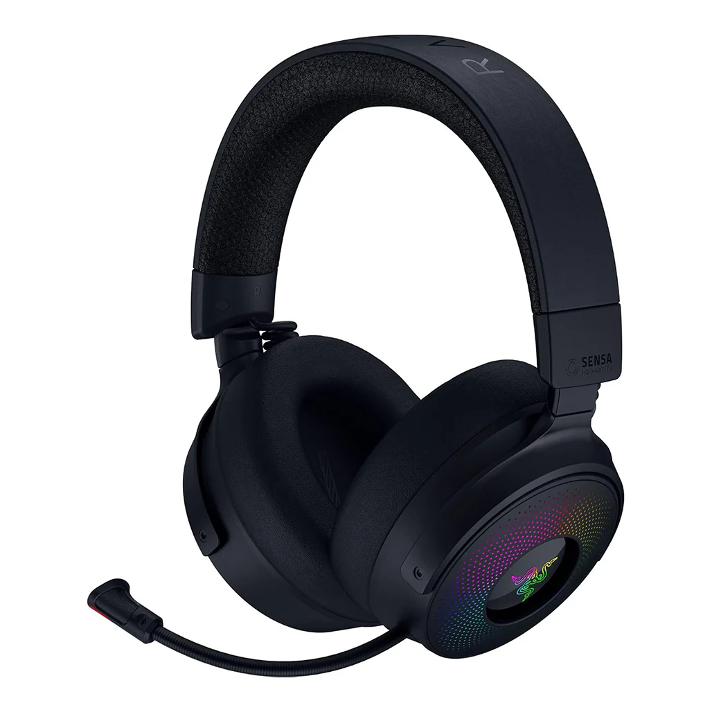 Razer Kraken V4 Pro - RGB Wireless Gaming Headphones with Control Hub - Image 3