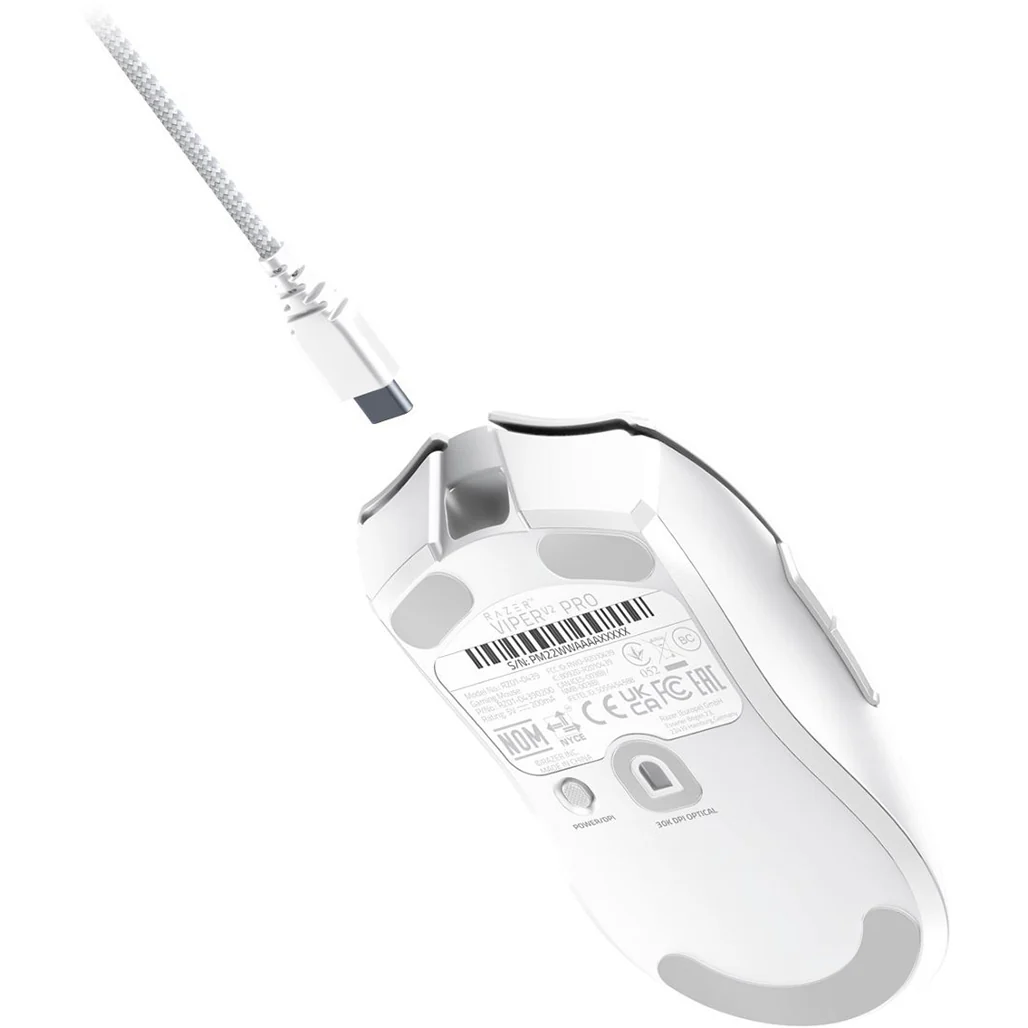 Razer Viper V2 Pro - Wireless Gaming Mouse - White - Image 5